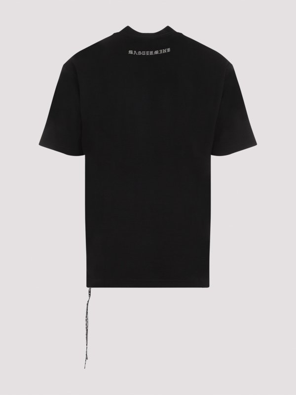 Tシャツ・カットソー MASTERMIND JAPAN SWAROVSKI CRYSTALS WOOL TEE Mastermind Japan Swarovski Crystals Wool Tee