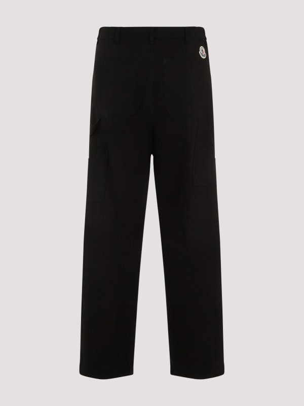 MONCLER: pantaloni shorts online - Pantaloni di cotone