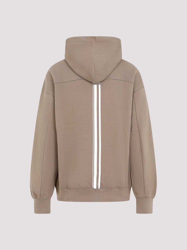 MORDECAI FLEECE HOODED SWEATSHIRT モルデカイ フリース フーデ Mordecai Fleece Hooded Sweatshirt - Taupe - Men | 24A96MUJ07825