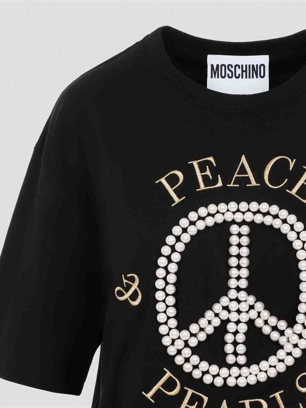 The Best Shops MOSCHINO: Camisetas - Camiseta - Negro