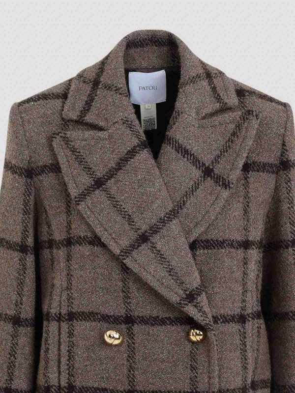 The Best Shops PATOU: short coats - Soft Tailored Coat