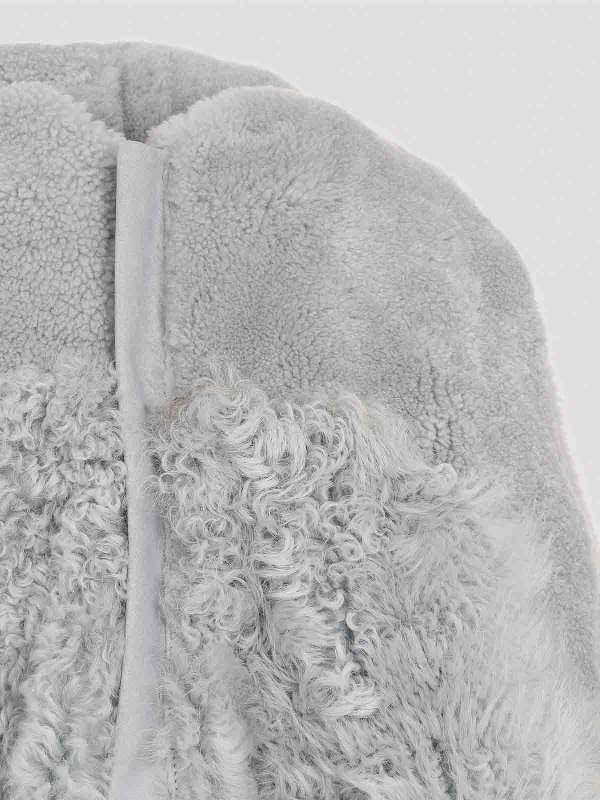 Short Masto Shearling Cape shop online: RICK OWENS