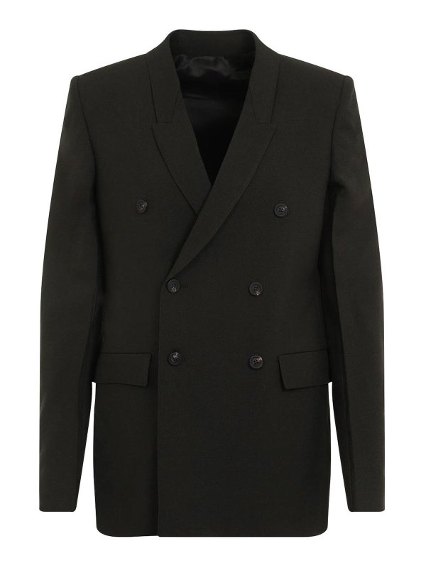 RICK OWENS: カジュアルジャケット - カジュアルジャケット - ダークグリーン