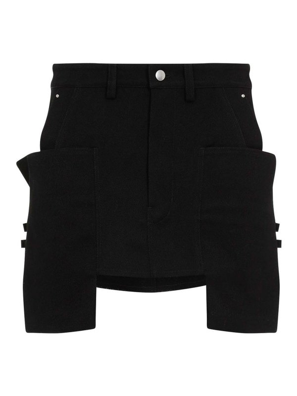 RICK OWENS: Knee length skirts & Midi - Stefan Mini Skirt