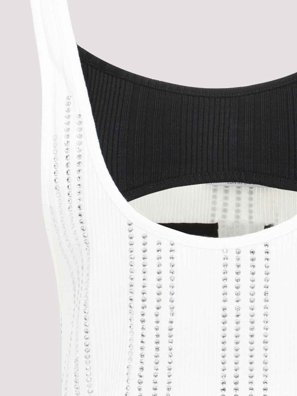 The Best Shops The Attico: Tops & Tank tops - Flat Ribbed Jersey Tank Top