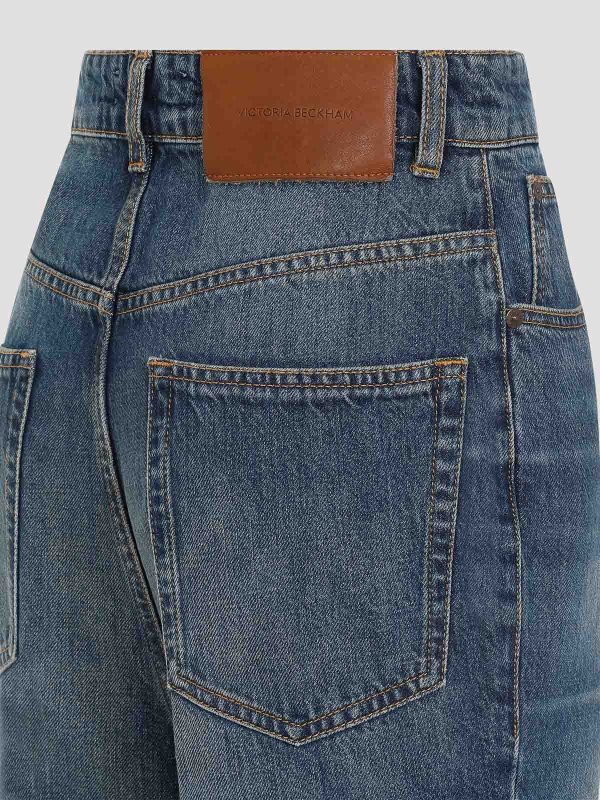 The Best Shops VICTORIA BECKHAM: ブーツカットジーンズ - ブーツカットジーンズ - ミディアムウォッシュ