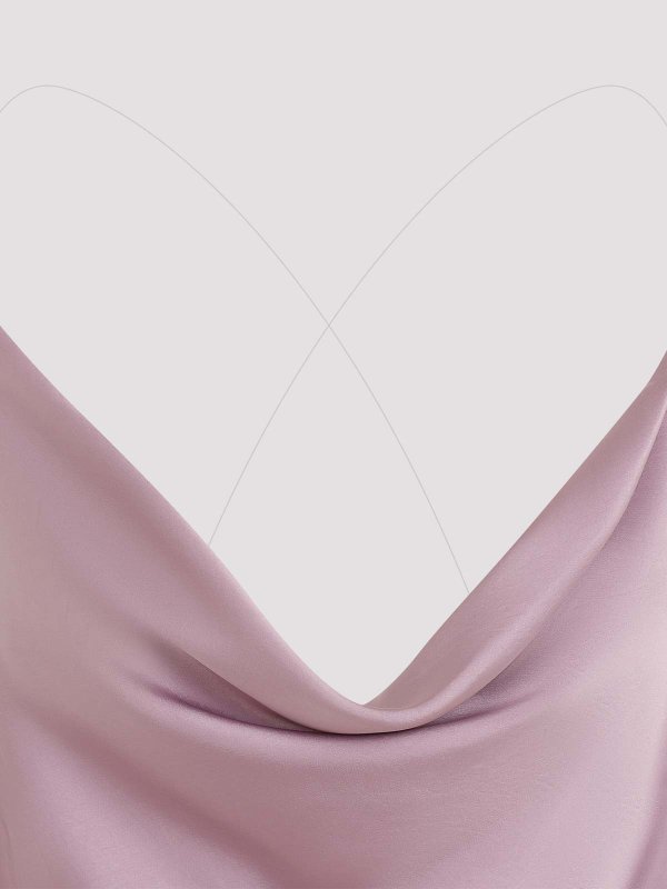 The Best Shops Y/PROJECT: Knielange Kleider - Knielanges Kleid - Hell-Lila