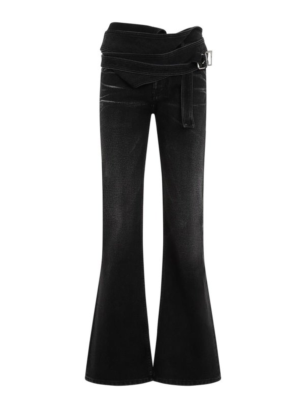 Y/PROJECT: ブーツカットジーンズ - ブーツカットジーンズ - 黒