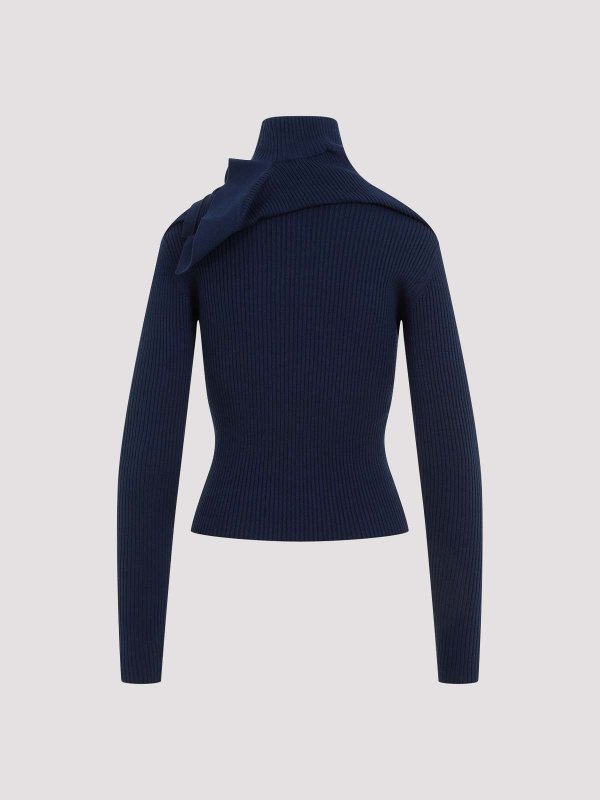 Y/PROJECT: クルーネック online - クルーネック - ダークブルー