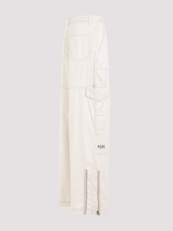 The Best Shops Acne Studios: Trousers Shorts - Polyester Pants