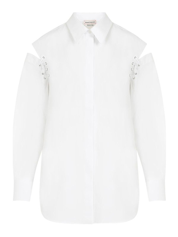 ALEXANDER MCQUEEN: Hemden - Hemd - Weiß