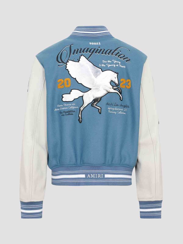 AMIRI: casual jackets online - Oversized Varsity Jacket