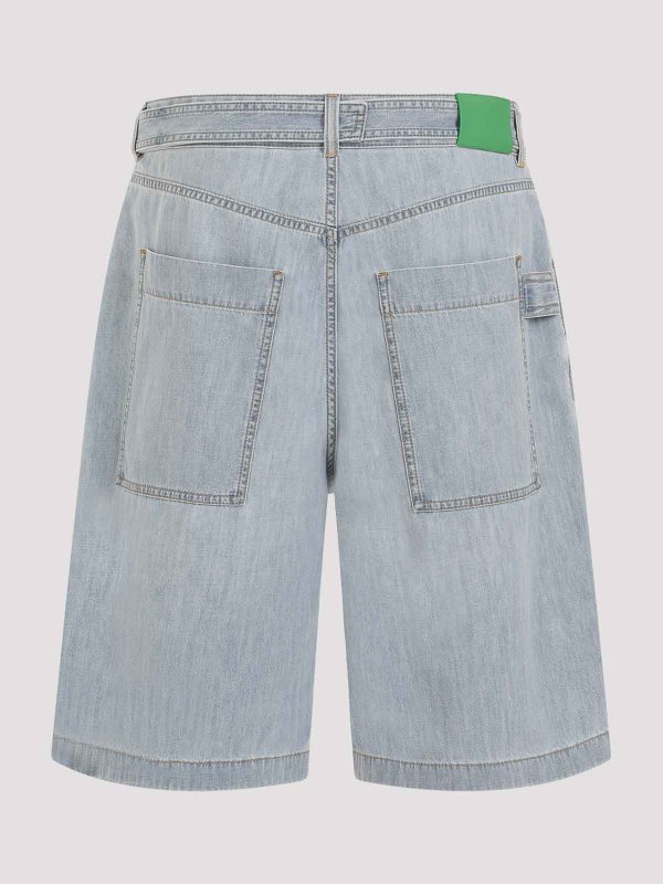 BOTTEGA VENETA: Shorts online - Shorts - Gris Claro