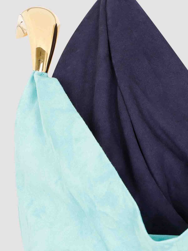 The Best Shops BOTTEGA VENETA: ニーレングスドレス - 膝丈ドレス - ブルー