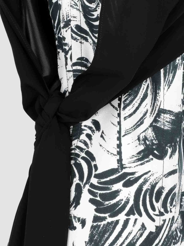 マキシドレス - 黒 shop online: BOTTEGA VENETA