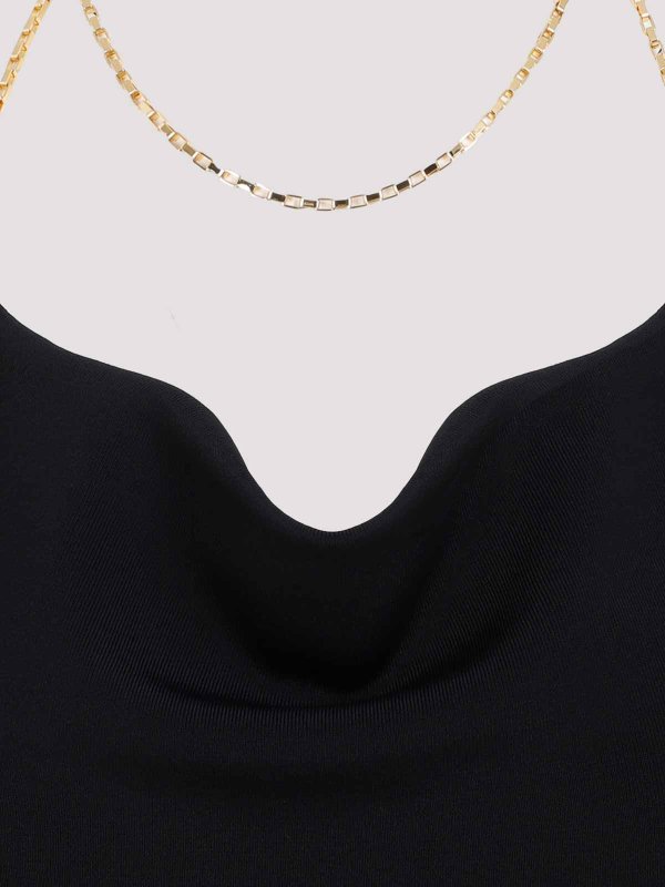 The Best Shops BOTTEGA VENETA: ニーレングスドレス - 膝丈ドレス - 黒