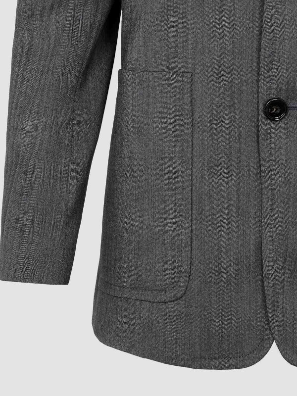 The Best Shops BOTTEGA VENETA: casual jackets - Wool Chevron Jacket