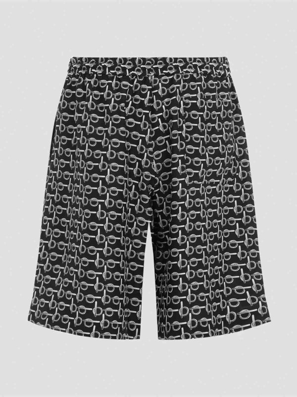 BURBERRY: トラウザーショーツ online - ショートパンツ - 銀