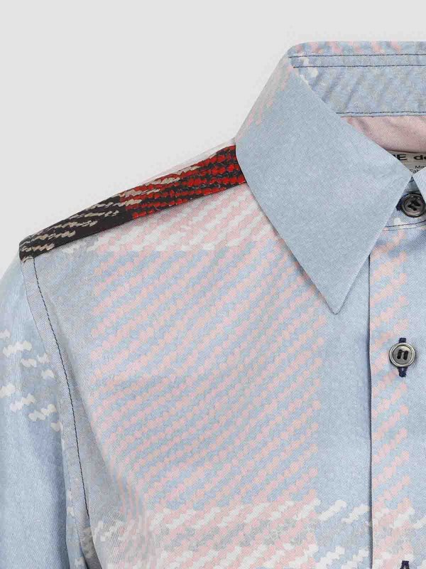 The Best Shops COMME DES GARCONS: Camisas - Camisa - Azul
