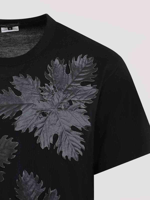 The Best Shops COMME DES GARÇONS HOMMES PLUS: T-shirts - T-Shirt - Noir