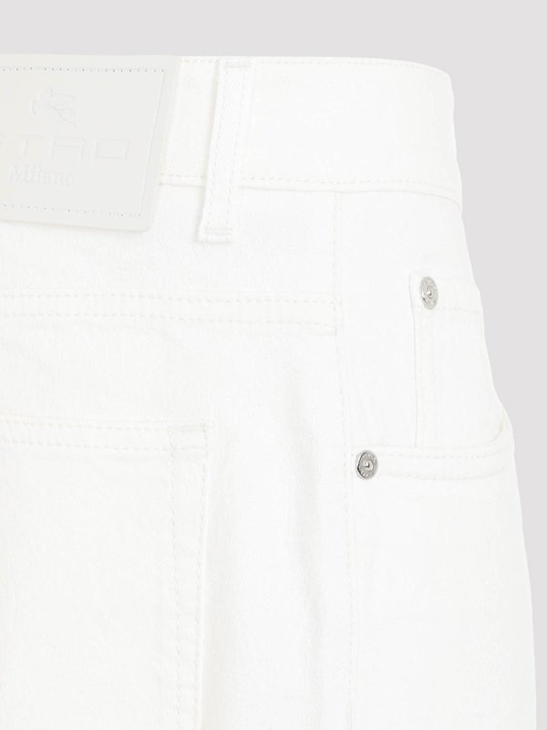Bootcut Jeans - Weiß shop online: ETRO