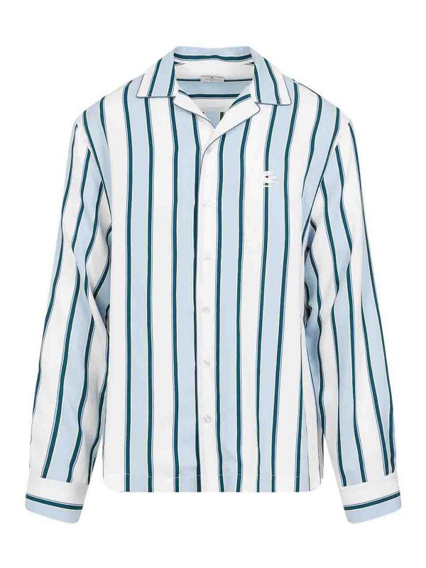 ETRO: シャツ - シャツ - ブルー