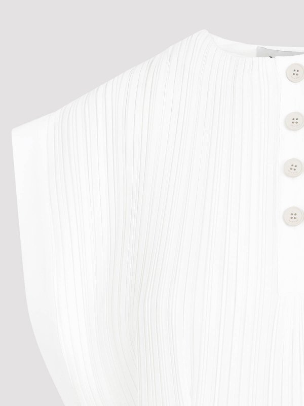 The Best Shops LANVIN: ニーレングスドレス - 膝丈ドレス - クリーム