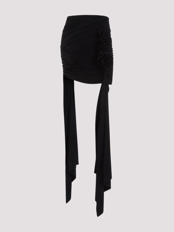 The Best Shops MAGDA BUTRYM: ニーレングススカート＆ミディ丈 - 膝丈/ミディスカート - 黒