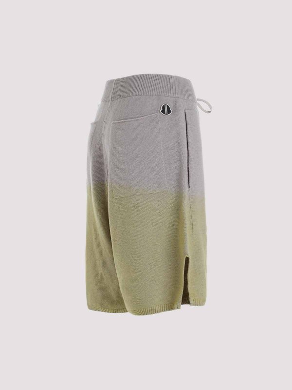 The Best Shops MONCLER: トラウザーショーツ - ショートパンツ - グレー