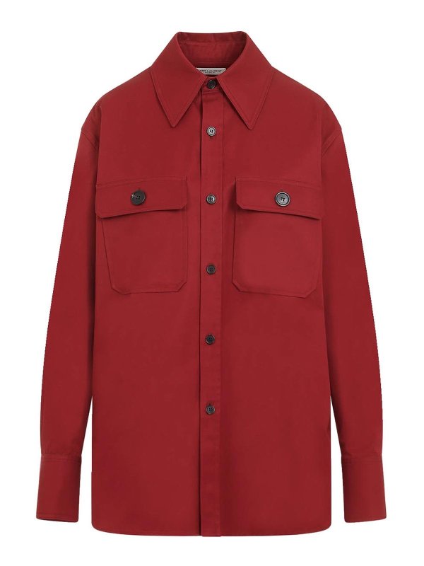 SAINT LAURENT: shirts - Cotton Shirt