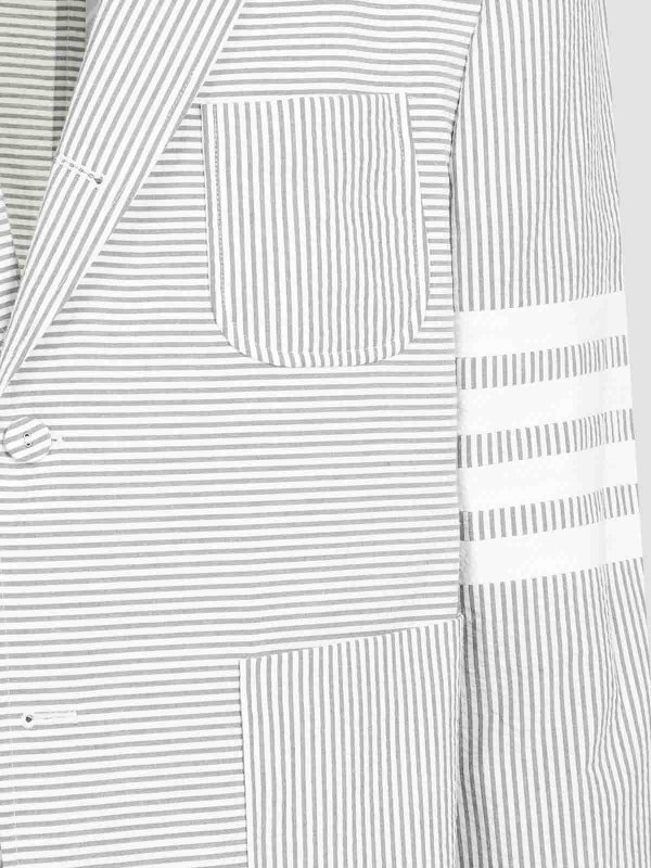 Seersucker Jacket shop online: THOM BROWNE