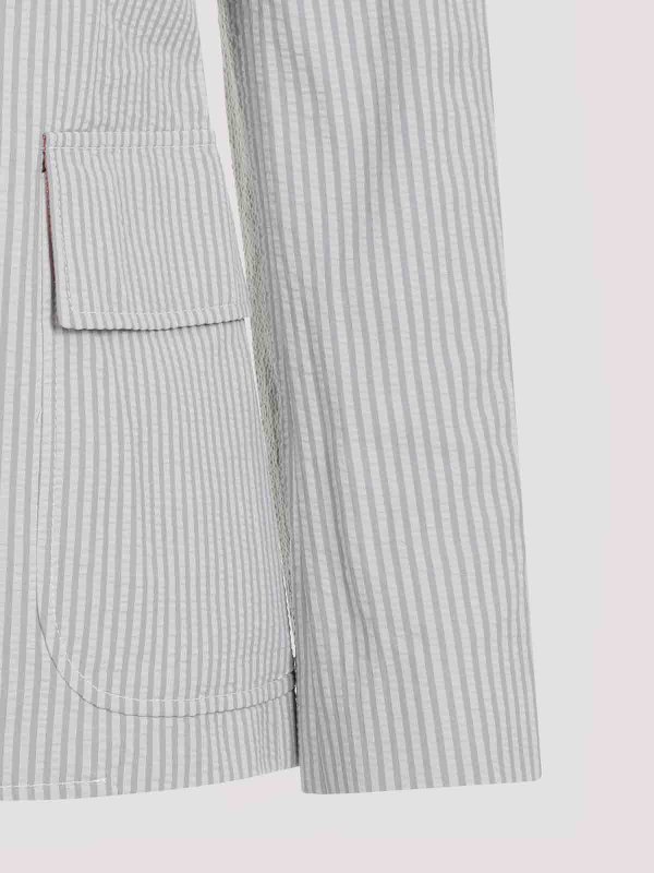 The Best Shops THOM BROWNE: カジュアルジャケット - カジュアルジャケット - グレー