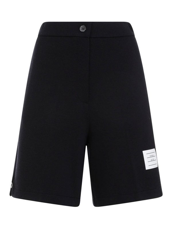 THOM BROWNE: Trousers Shorts - High Waisted Shorts
