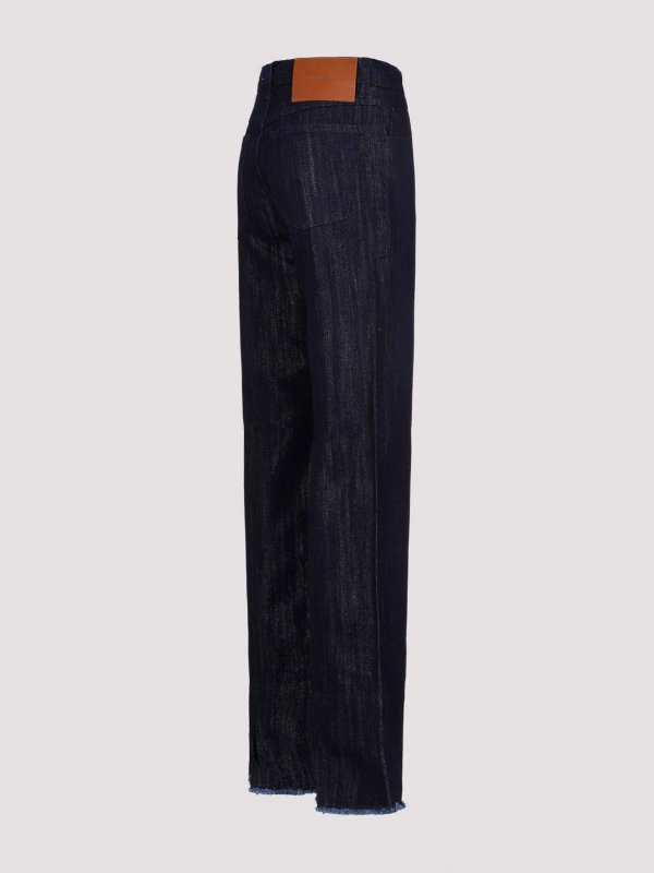 The Best Shops VICTORIA BECKHAM: ブーツカットジーンズ - ブーツカットジーンズ - 銀