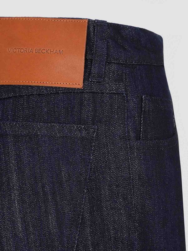 ブーツカットジーンズ - 銀 Replica 
online: VICTORIA BECKHAM