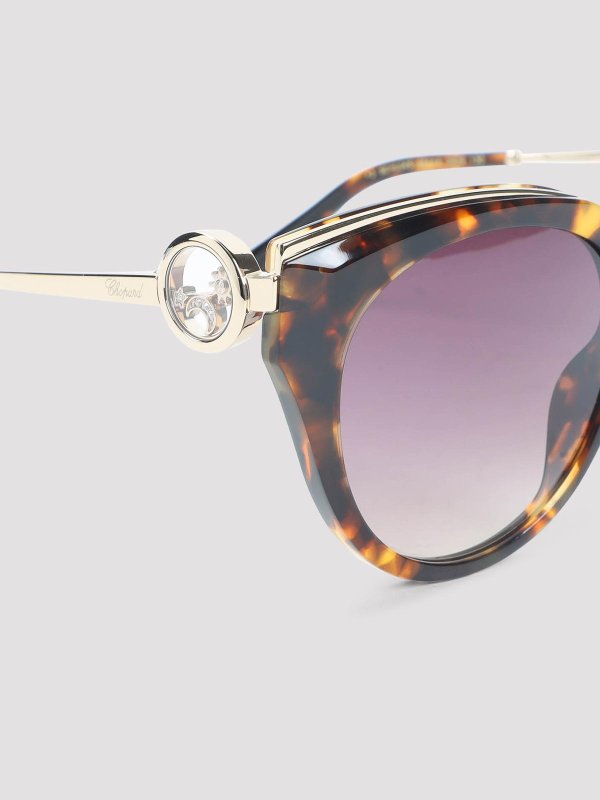 Chopard Acetate Sunglasses - Brown - Women | SCHL04S0909