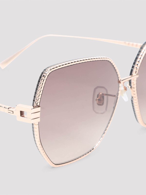 The Best Shops CHOPARD: Sonnenbrillen - Sonnenbrille - Rotgold
