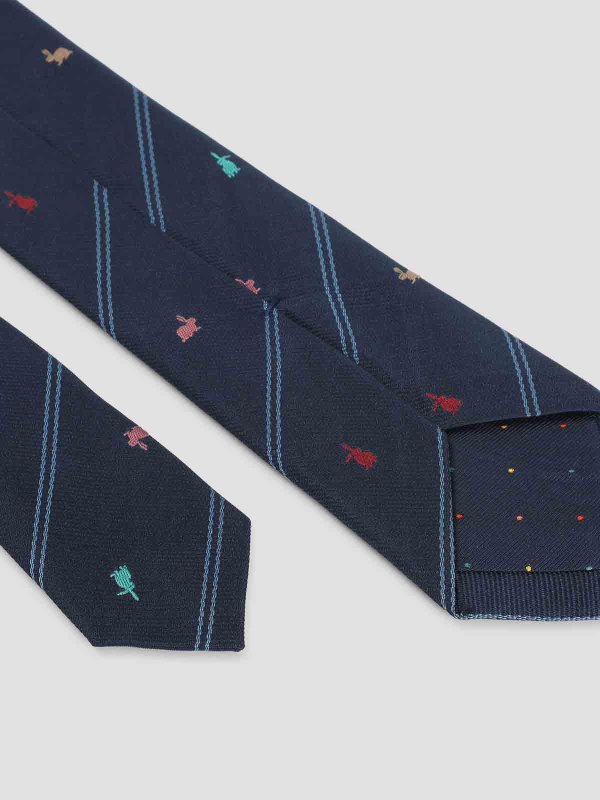 PAUL SMITH: Corbatas y pajaritas online - Corbata - Azul