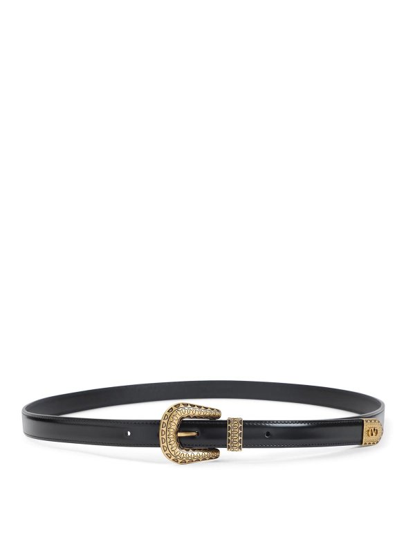 VALENTINO GARAVANI: belts - H20 V Logo Signature Belt