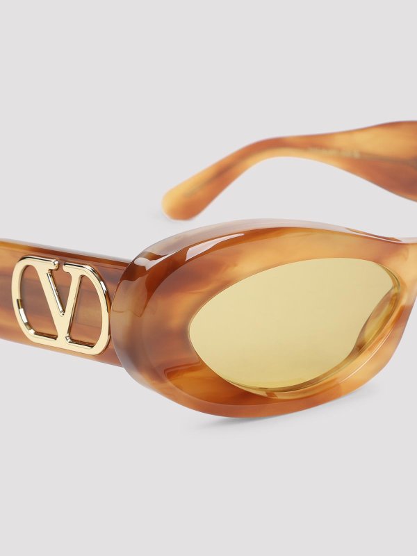 The Best Shops VALENTINO GARAVANI: サングラス - サングラス - ブラウン