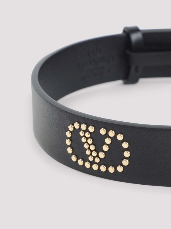 The Best Shops VALENTINO GARAVANI: Necklaces & Chokers - Leather Necklace