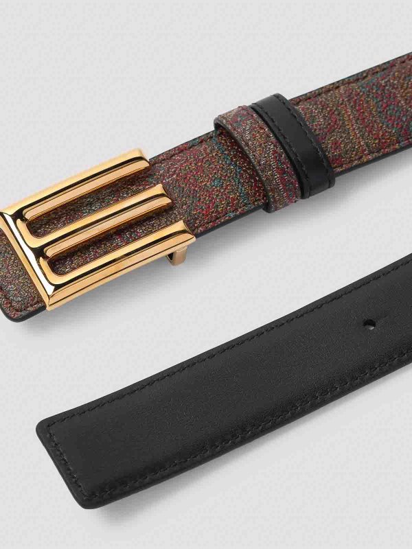 The Best Shops ETRO: belts - Belt Buckle logo