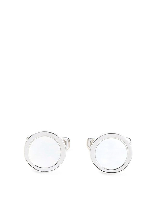 GIORGIO ARMANI: カフスボタン - カフリンクス - 白