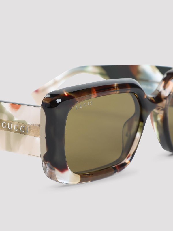 The Best Shops GUCCI: Lunettes de soleil - Lunettes De Soleil - Marron