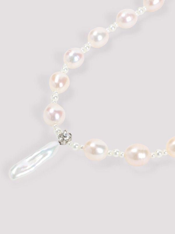 SIMONE ROCHA: Collier online - Colliers - Blanc