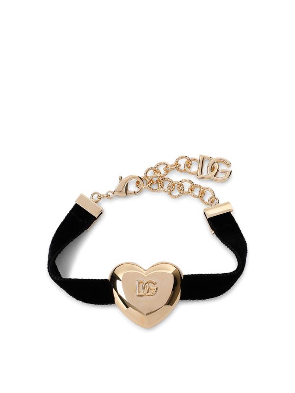 DOLCE & GABBANA: ブレスレット＆バングル - ブレスレット/バングル - 黒