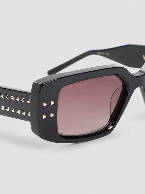 The Best Shops VALENTINO GARAVANI: Lunettes de soleil - Lunettes De Soleil - Noir