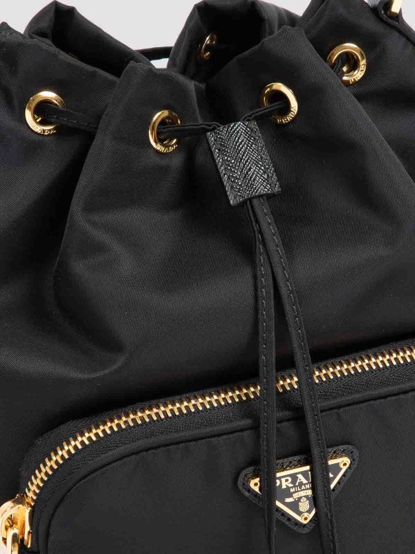 Re-Nylon Bucket Bag shop online: PRADA