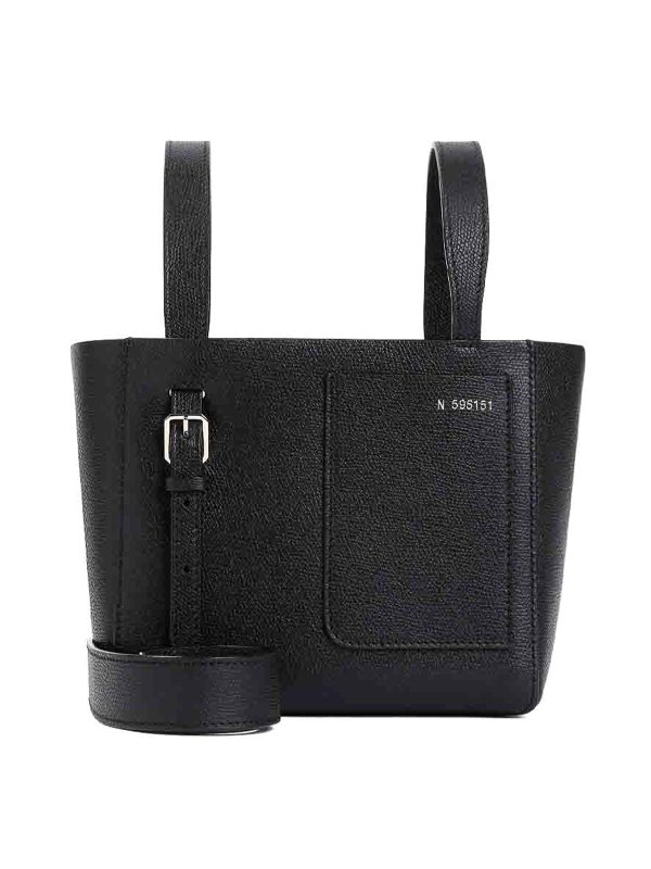 VALEXTRA: クロスボディバッグ - クロスボディバッグ - 黒