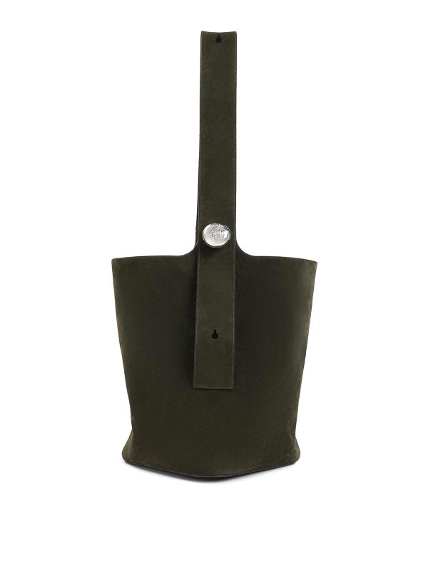 LOEWE: クロスボディバッグ - クロスボディバッグ - 緑